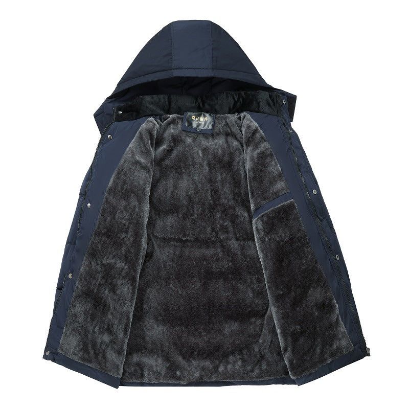 Varm Puffer Vinterjakke